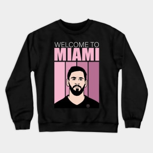 Leo Messi In Inter Miami Crewneck Sweatshirt